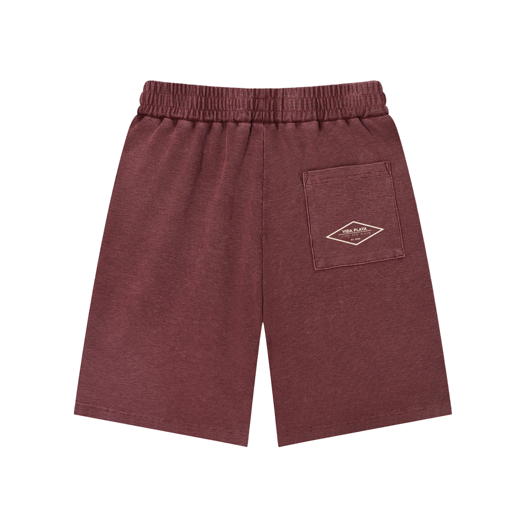 Vida Waffle Knit Shorts